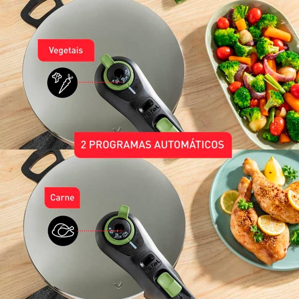 Panela de Pressão TEFAL P2580703 Secure Trendy (Altura 25,05 cm - Inox) — miniatura 5