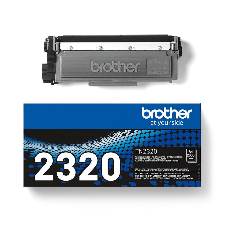 Toner BROTHER TN-2320 (2600 páginas - Preto), miniatura 2
