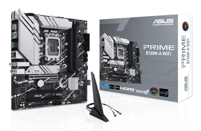 Motherboard ASUS PRIME B760M-A WIFI (LGA 1700 - micro ATX - Duplo canal) — miniatura 5