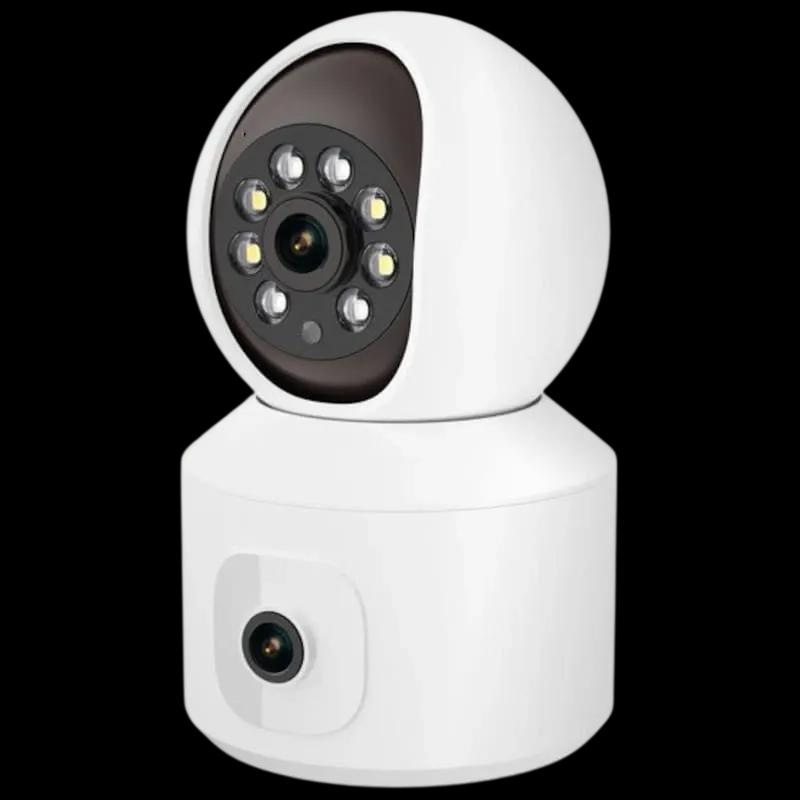 Câmara de Segurança IP ESCAM QF010 (2MP+2MP - Wi-Fi - Branco)