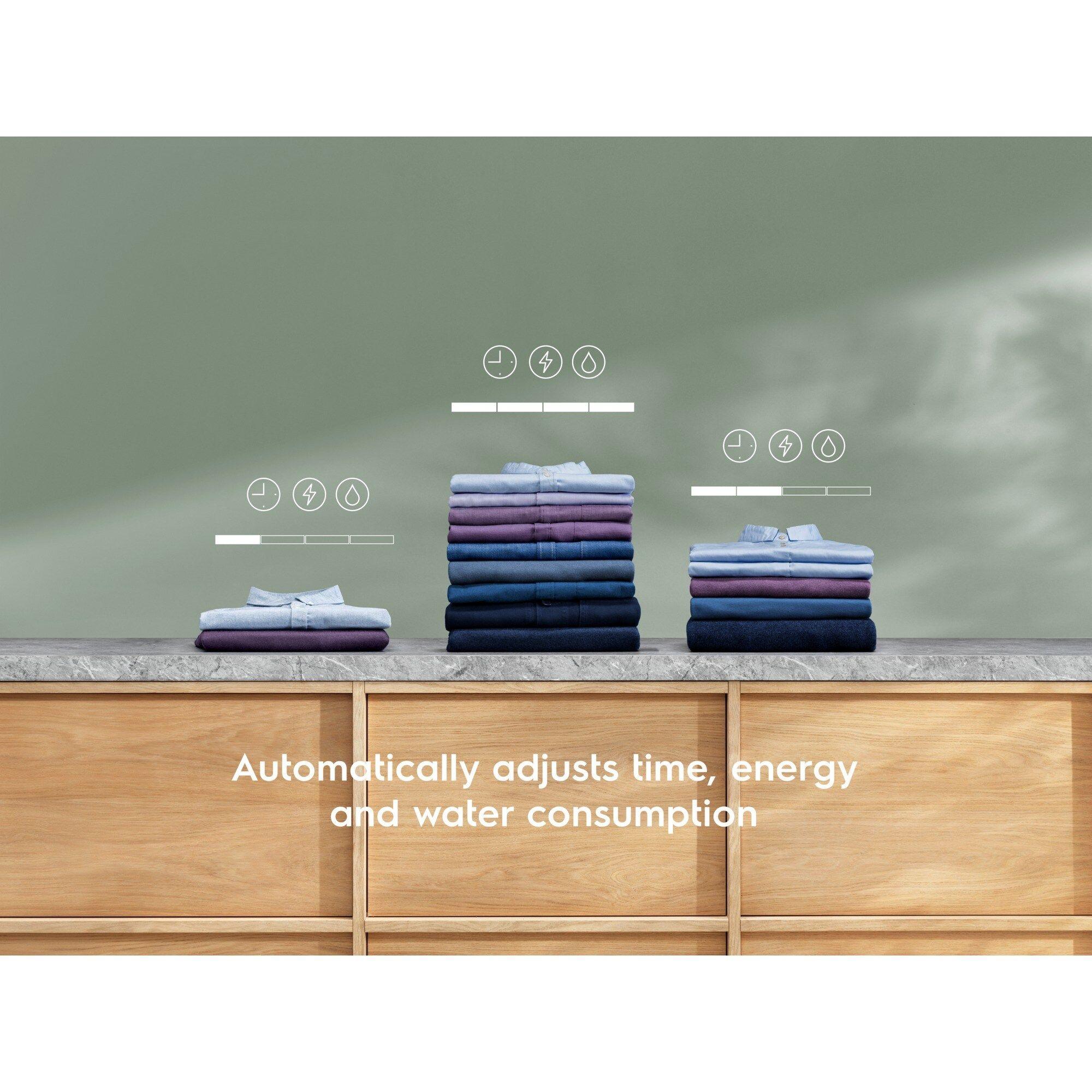 Máquina de Lavar e Secar Roupa Encastre ELECTROLUX EN7W4862OF (Altura 81,9 cm - 82 cm - 8 kg - Branco), miniatura 3