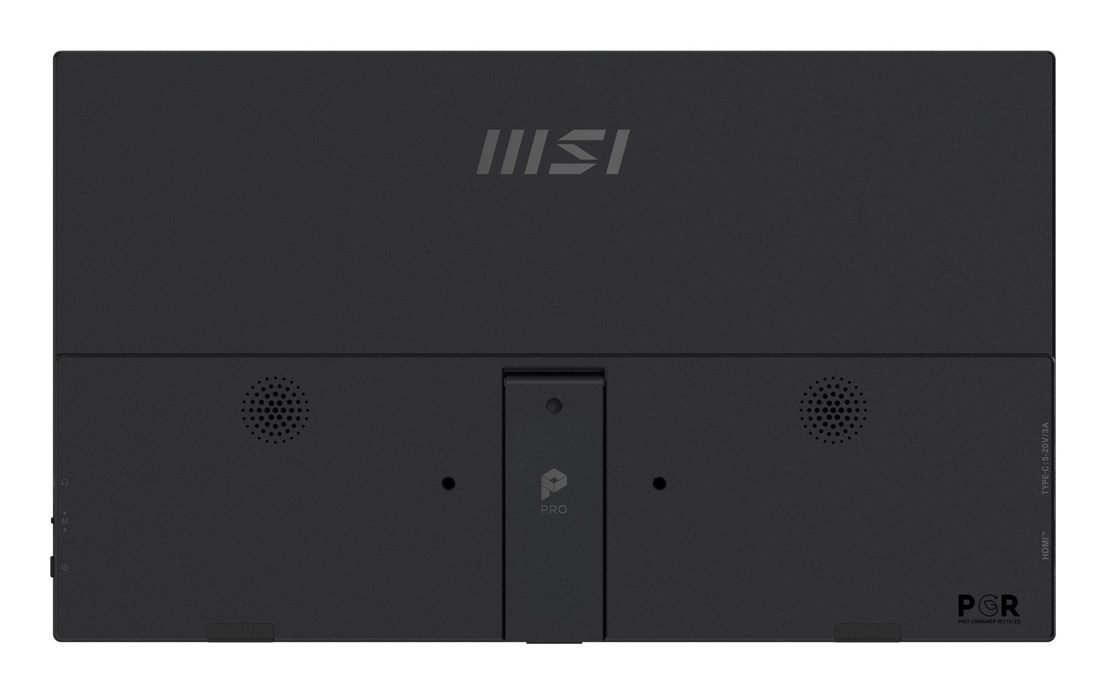 Monitor MSI PRO MP165 E6 (15,6" - IPS - 60 Hz - Preto) — miniatura 4