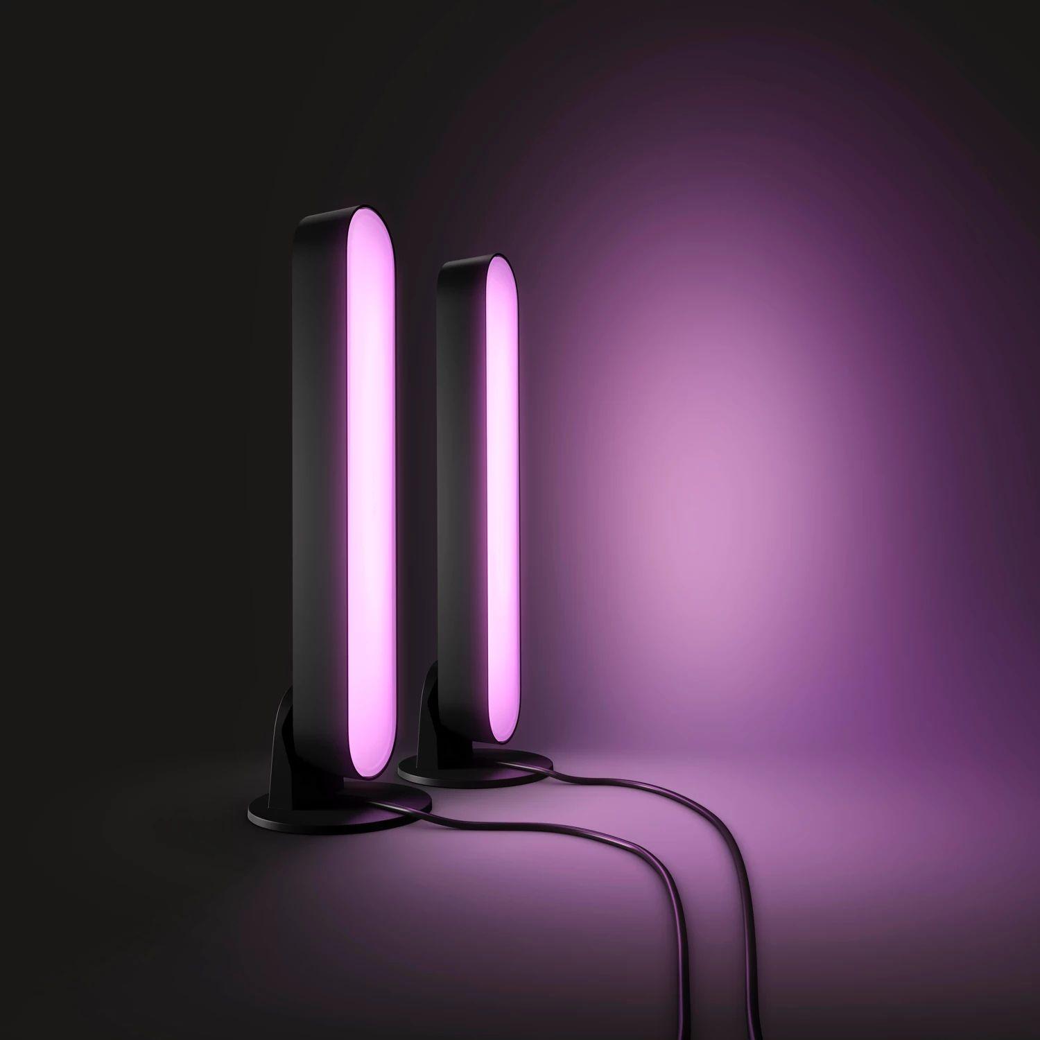 Kit de Barras de Luz Inteligentes PHILIPS Hue Play (Sintético - Preto) — miniatura 3