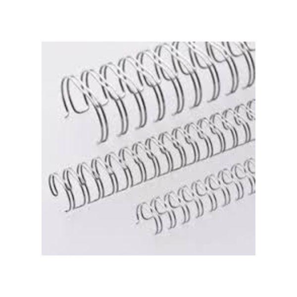 Espirais de Encadernação FELLOWES 53262 (Metal - Branco), miniatura 2
