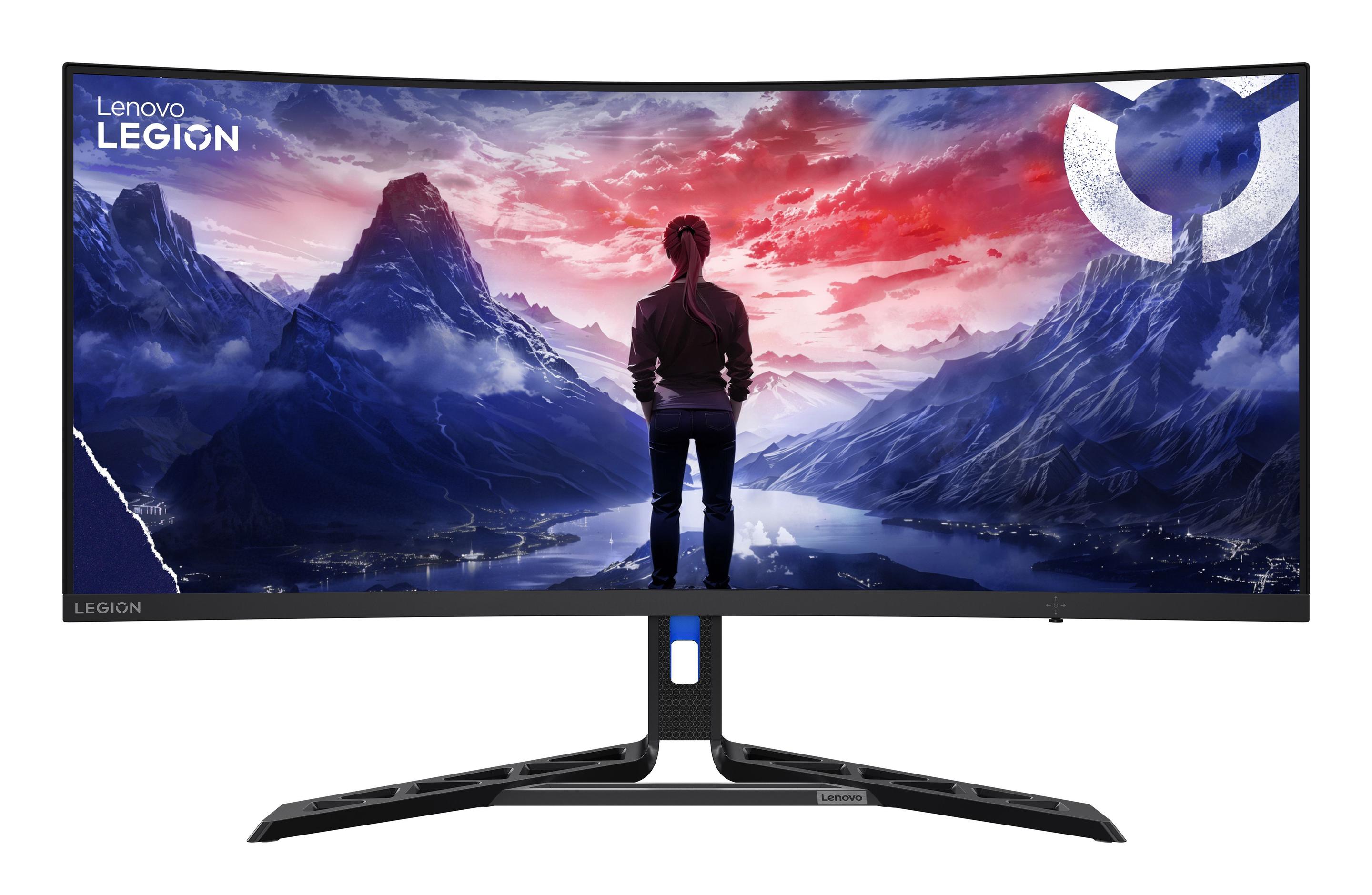 Monitor LENOVO Legion R34w-30 (34" - VA - 180 Hz - Preto)