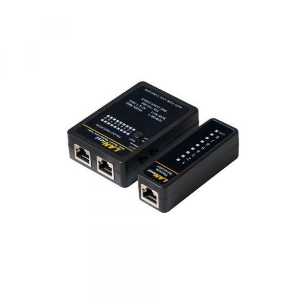 Testador de Cabos LOGILINK WZ0015 (RJ-11, RJ-12, RJ-45 - Preto), miniatura 2
