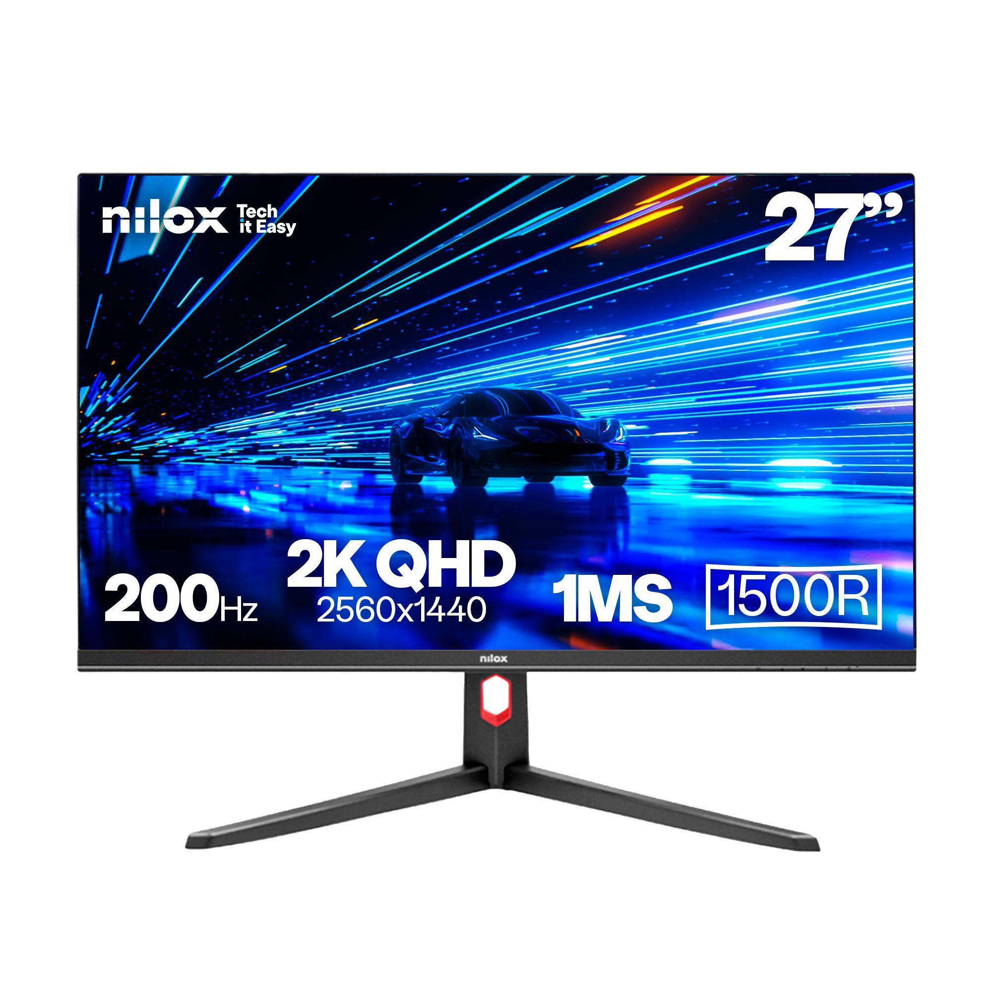 Monitor NILOX NXM27CV2K2001 (27" - VA - 200 Hz - Preto)