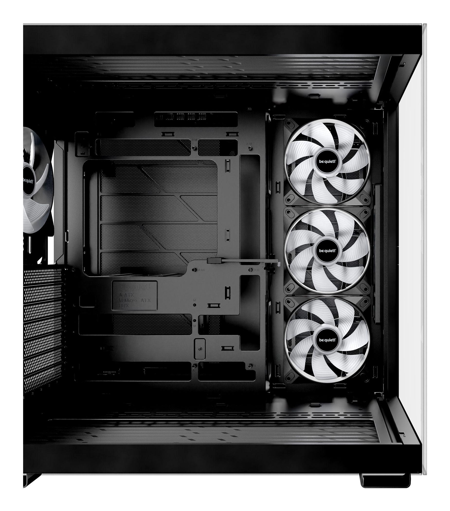 Caixa PC Gaming BE QUIET! Light Base 600 DX (ATX, micro ATX, Mini-ATX - ATX, PS2 - Mid Tower - Preto) — miniatura 9
