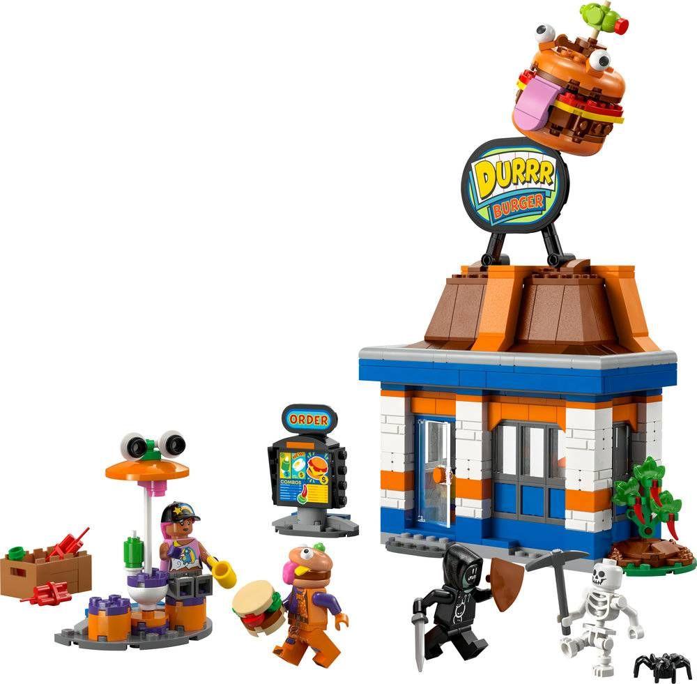 Jogo de Montagem LEGO 77076 Restaurante Durrr Burger (LEGO Fortnite - +10 anos - Multicor), miniatura 4