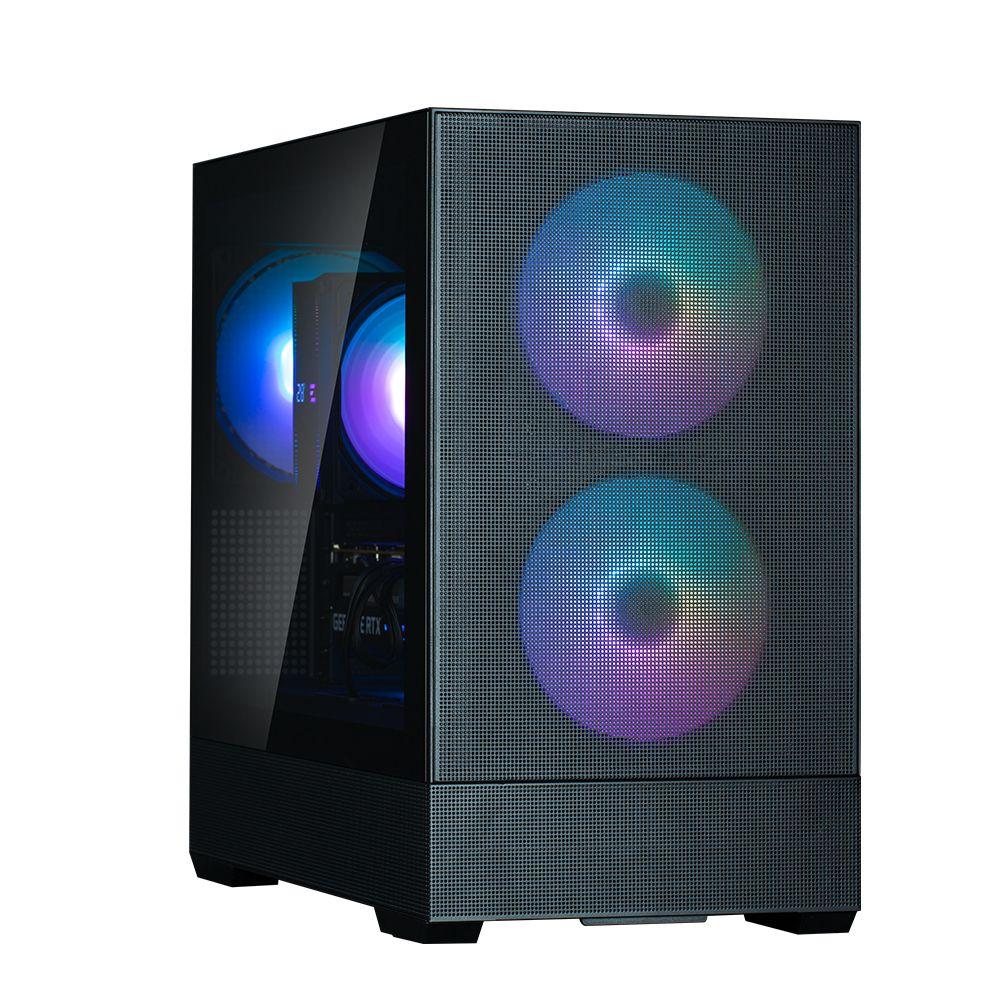 Caixa PC ZALMAN P30 AIR (Micro ATX, Mini-ITX - Mini Tower - Plástico, aço, vidro temperado - Preto) — miniatura 10