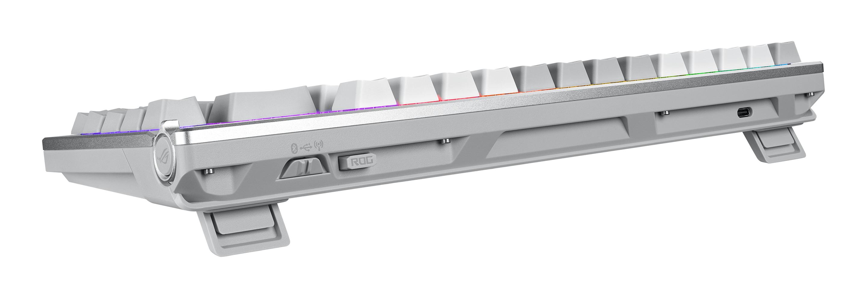 Teclado ASUS ROG Azoth White (Alemão - Interruptor de chave mecânico - 75% - Branco) — miniatura 5
