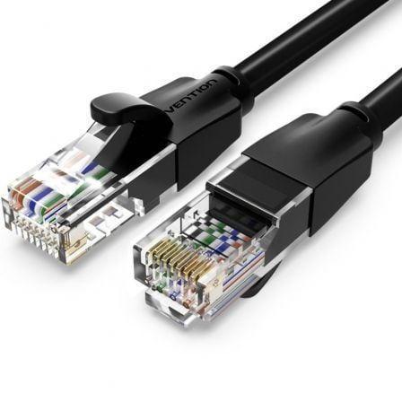 Cabo de Rede RJ45 VENTION IBEBS (25 m - Cat.6 - Preto)