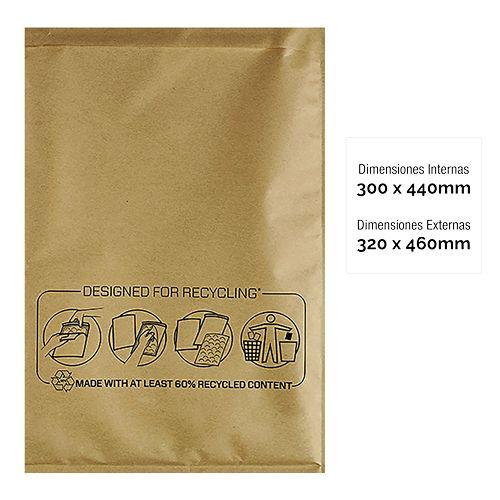 Envelope Acolchoado FELLOWES 7375901 (Poliamida - Bege) — miniatura 2