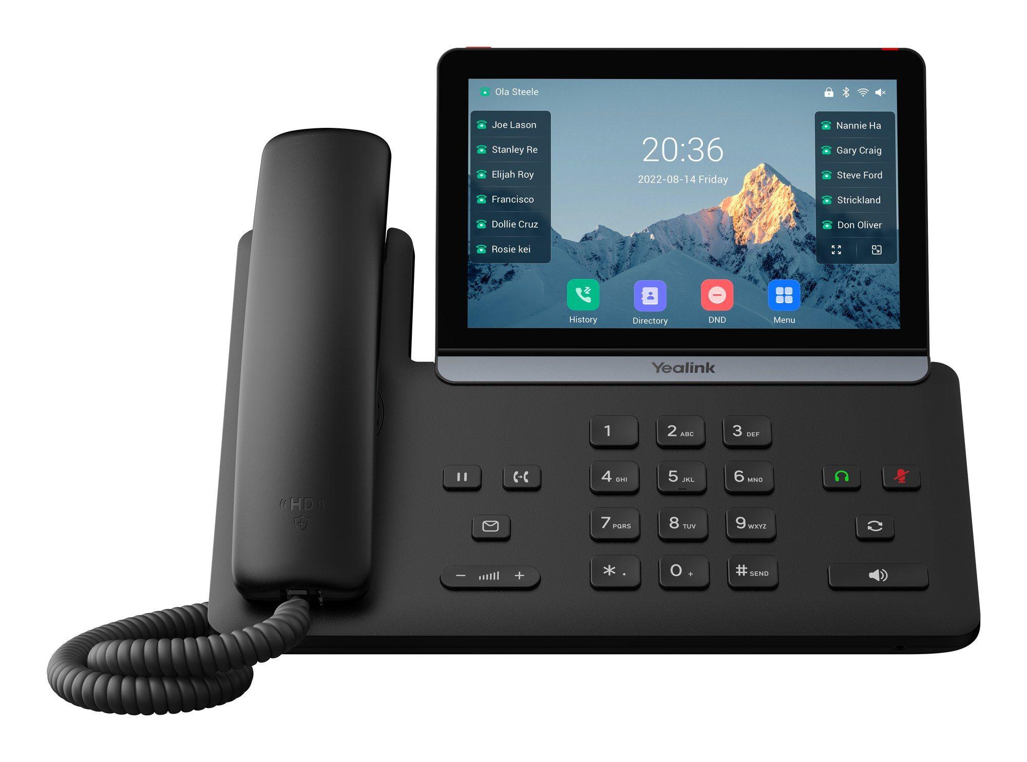 Telefone IP YEALINK SIP-T87W (Preto)