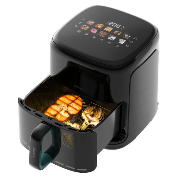 Fritadeira a Ar Independente CECOTEC Cecofry & Grill Smokin'Prime 6500 (2200 W - 200 °C - 40 °C - Preto), miniatura 4
