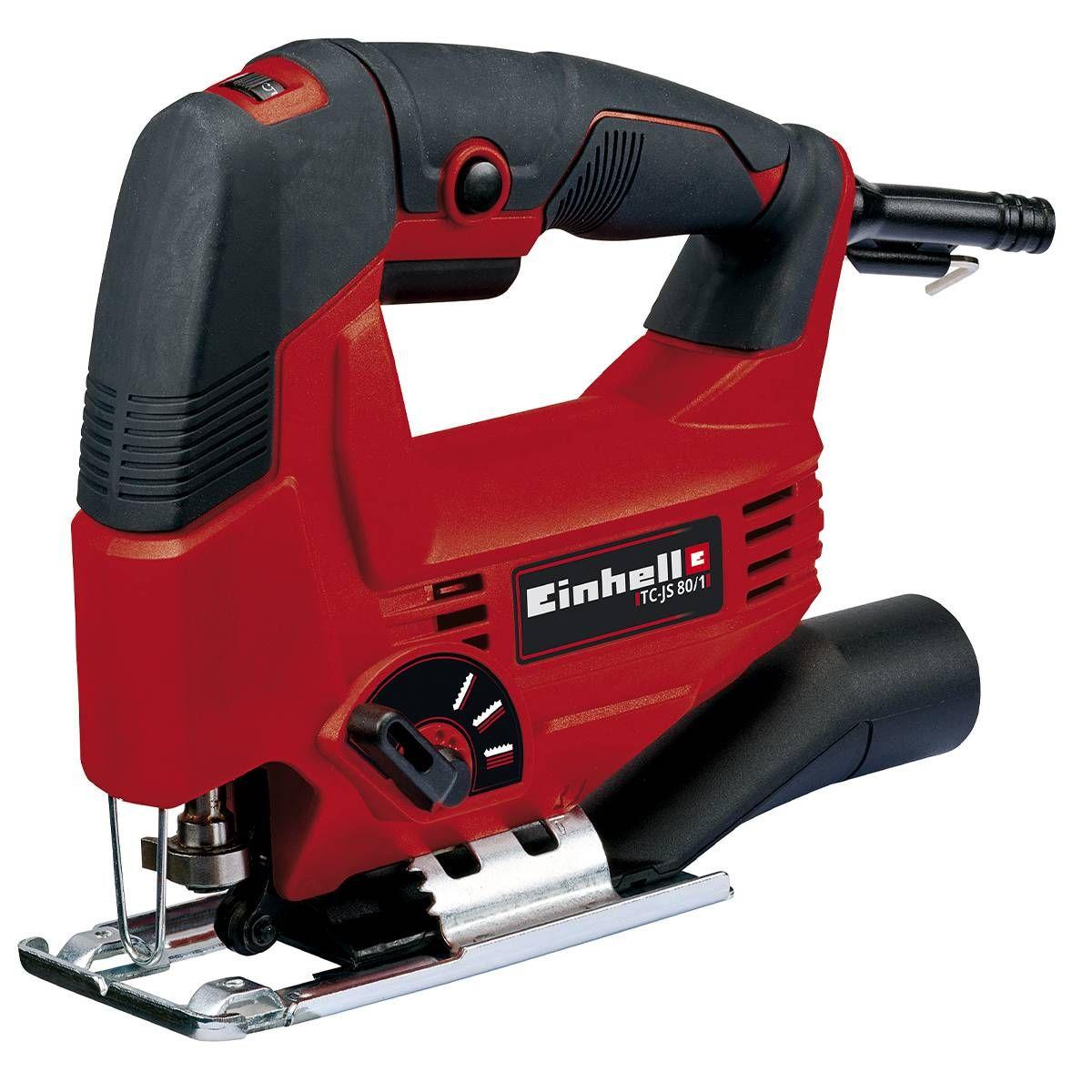 Serra Tico-Tico EINHELL TC-JS 80/1 (550 W - 220-240 V - Corrente alternada - Vermelho/Preto)