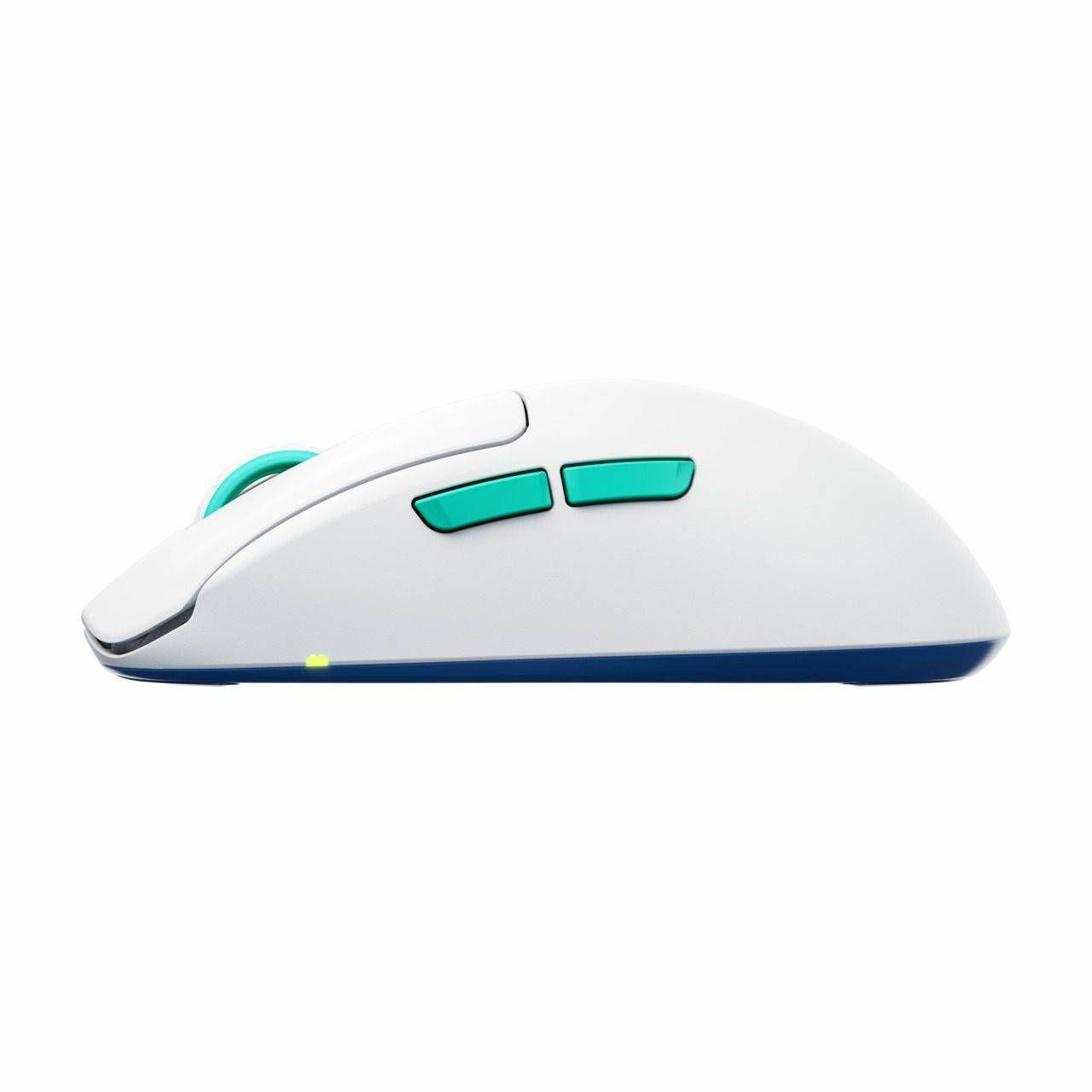 Rato CHERRY XTRFY M68 Wireless (Mão direita - 26000 DPI - Ótico - Branco, Azul e Turquesa), miniatura 3