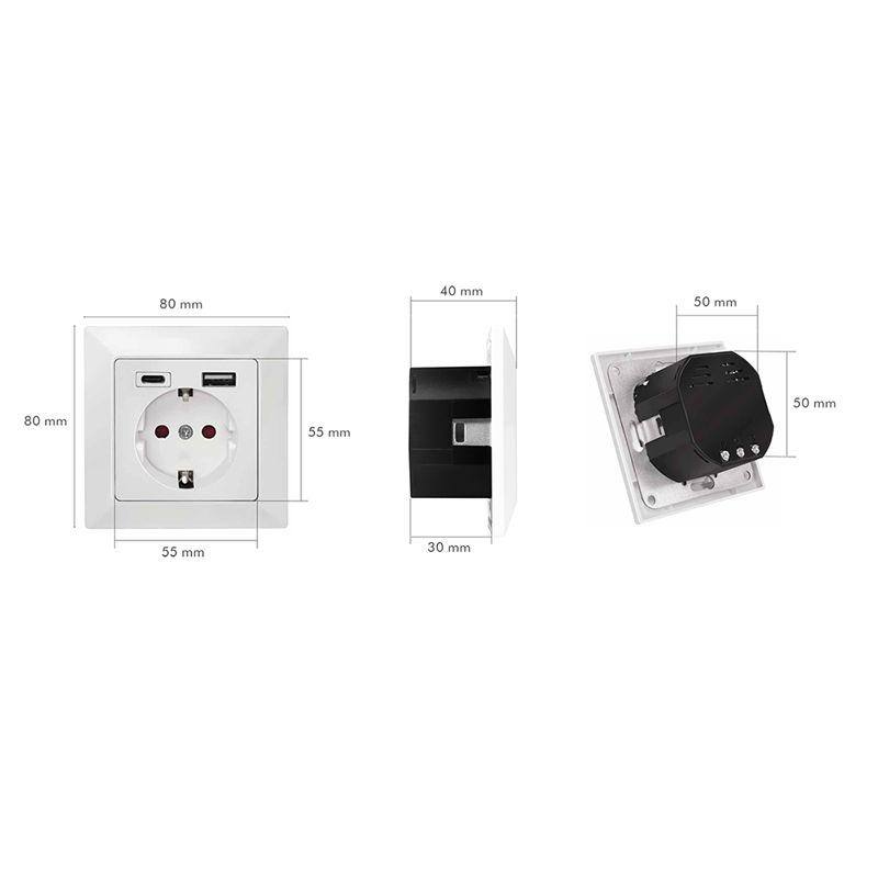Tomada de Parede de Encastre LOGILINK PA0262 (Branco), miniatura 7
