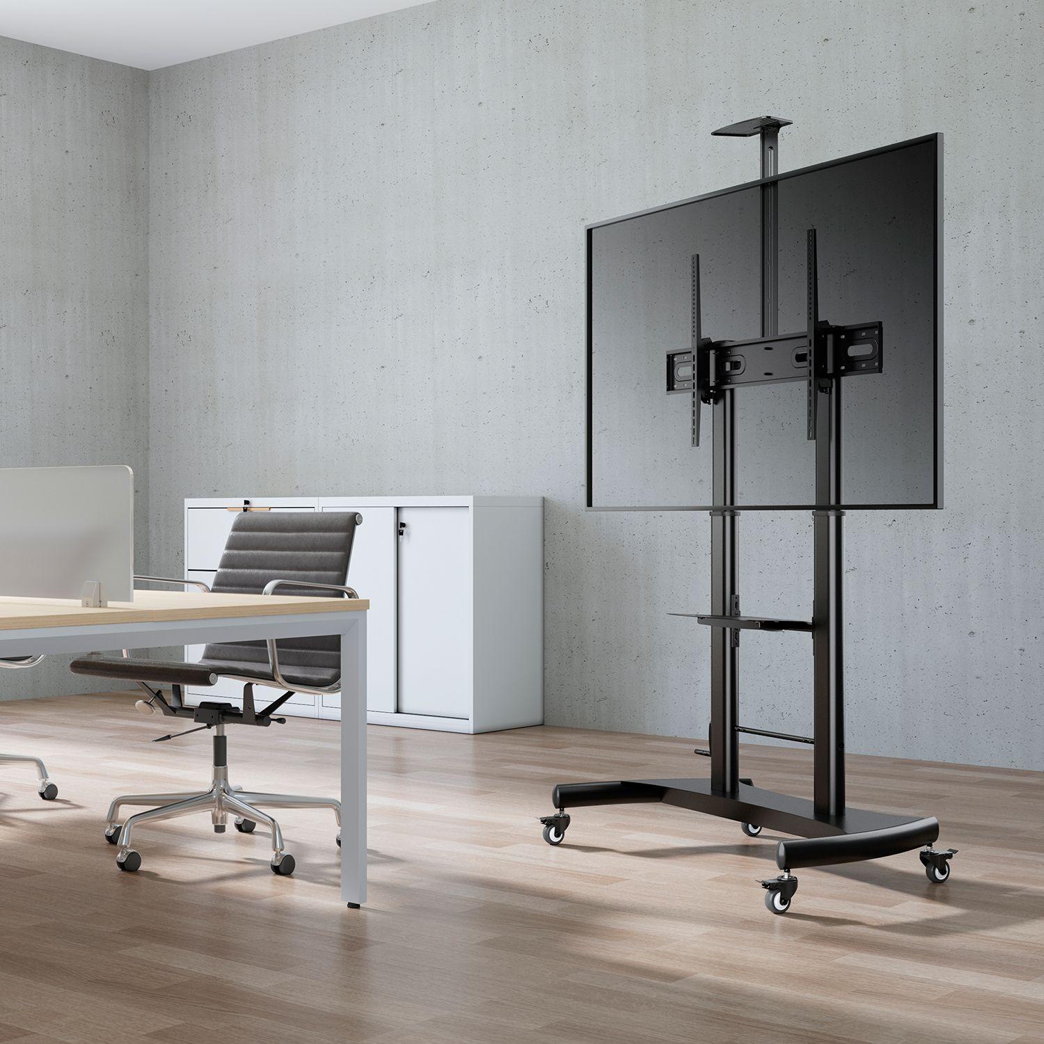 Suporte de Chão TV AISENS FT100TE-123 (60-100" - 100 kg - Preto), miniatura 6