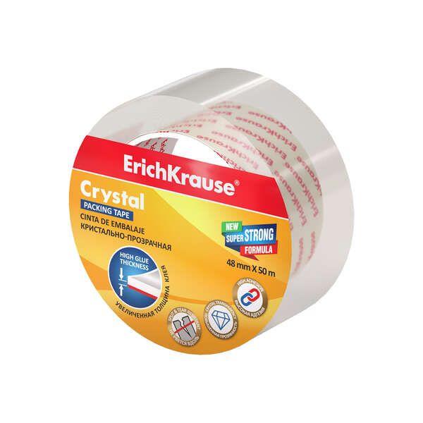 Fita de Embalagem ERICHKRAUSE Crystal (Polipropileno - Transparente)