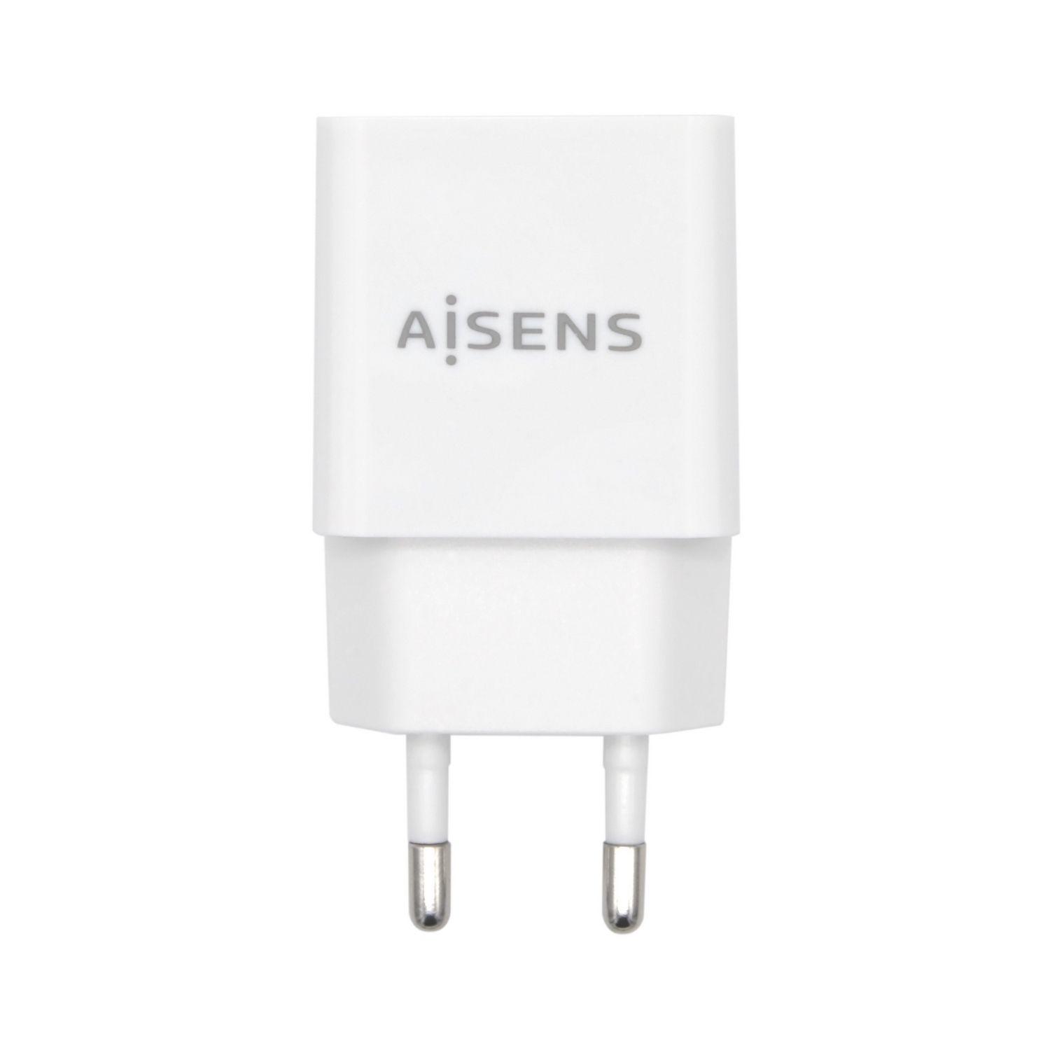 Carregador USB AISENS A110-0526 (10 W - Branco)