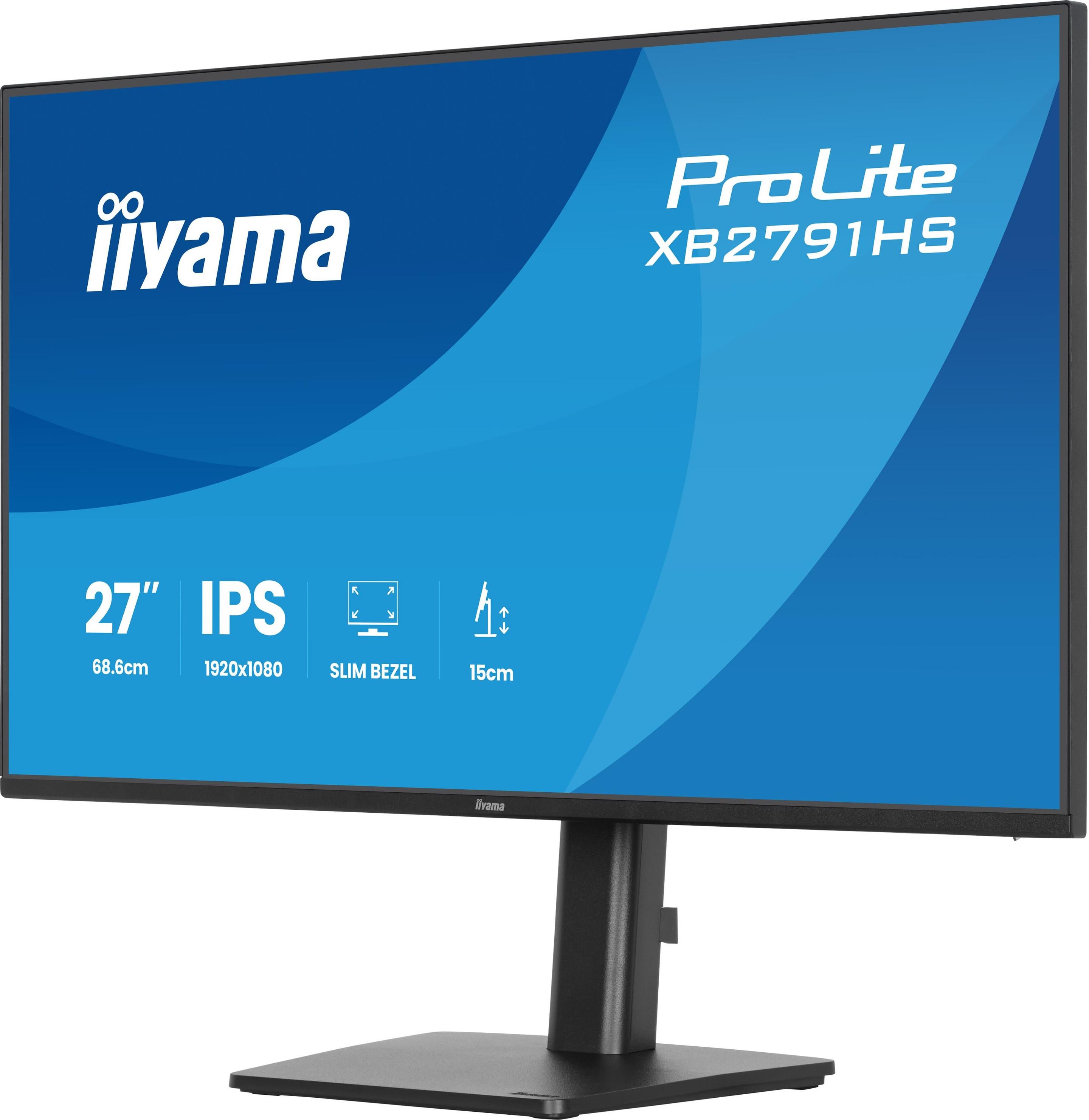 Monitor IIYAMA ProLite XB2791HS-B1 (27" - IPS - 120 Hz - Preto) — miniatura 4