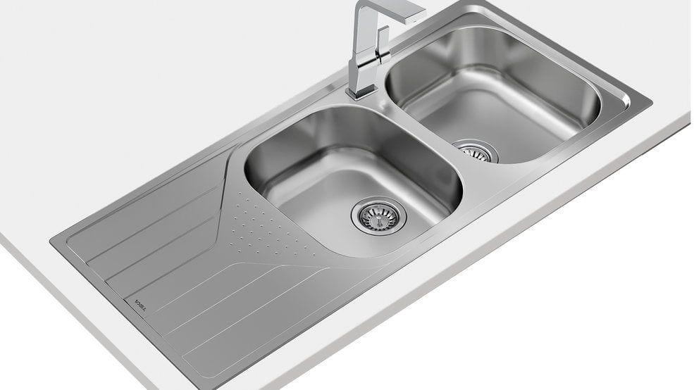 Lava-loiça TEKA 80TXP (Aço inoxidável 18/10 - 1160 x 500 mm - Aço inoxidável)