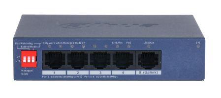 Switch DAHUA CS4005-4GT-36 (Gigabit Ethernet - 4 MB - 10 Gbit/s - Azul), miniatura 2