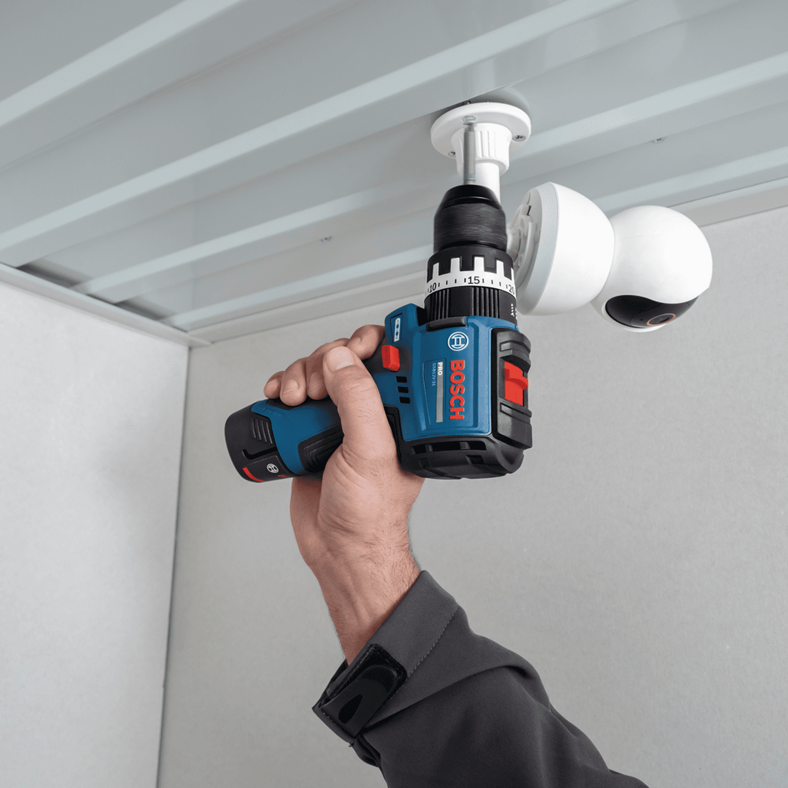 Berbequim Aparafusador com Percussão BOSCH GSB12V-31 (12 V - Iões de lítio), miniatura 3