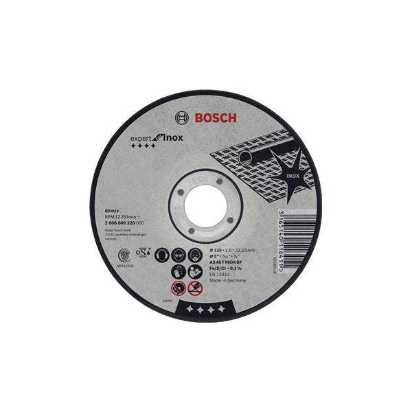 Disco de Corte para Inox BOSCH 2608600549 (Metal, aço inoxidável - Preto), miniatura 2