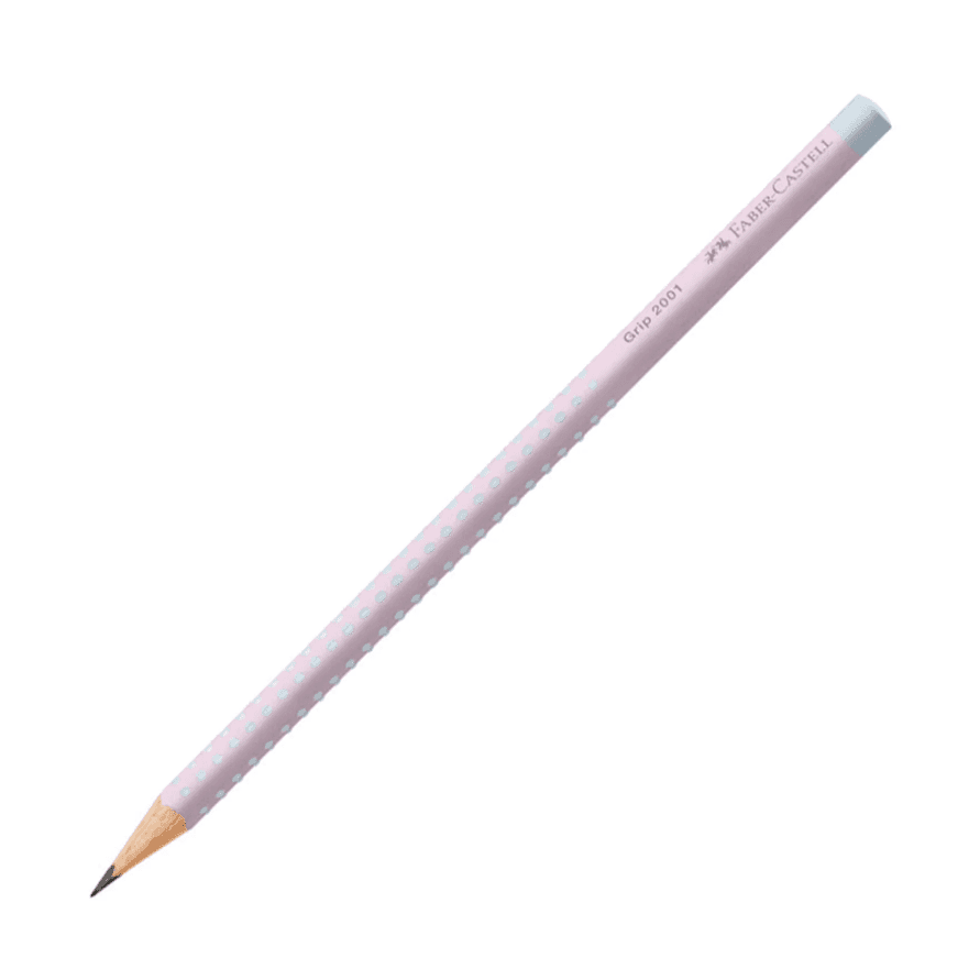Conjunto de Lápis FABER-CASTELL Flow Edition Grip Set BK Blushing Sky (2 lápis de grafite, borracha e afia-lápis) — miniatura 2