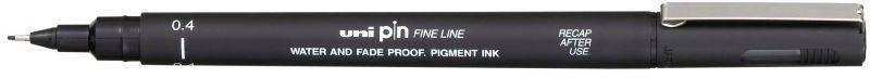 Marcador Calibrado UNIBALL PIN04-200(S) (Plástico - Preto)