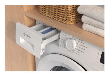 Máquina de Lavar Roupa Independente INDESIT IM 640 MY TIME EE (1000 RPM - C - B - Branco) — miniatura 7