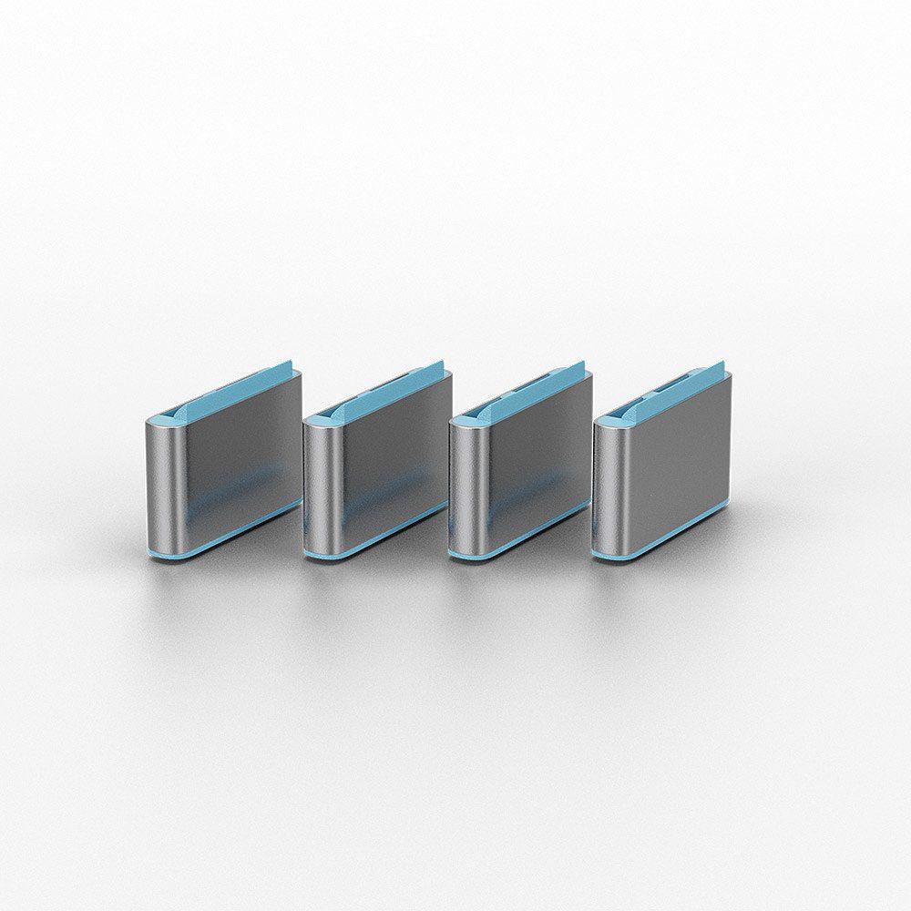 Bloqueador de Porta USB-C LINDY 40466 (Azul), miniatura 2
