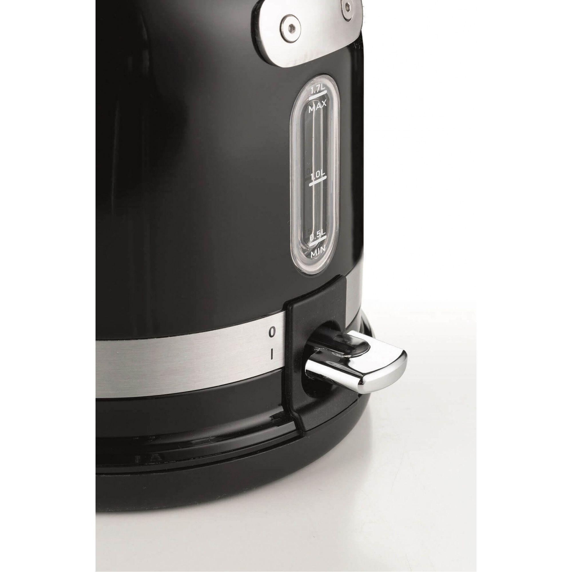 Jarro Elétrico ARIETE Moderna 2854/02 (2000 W - 1,7 l - Aço inoxidável - Preto), miniatura 5