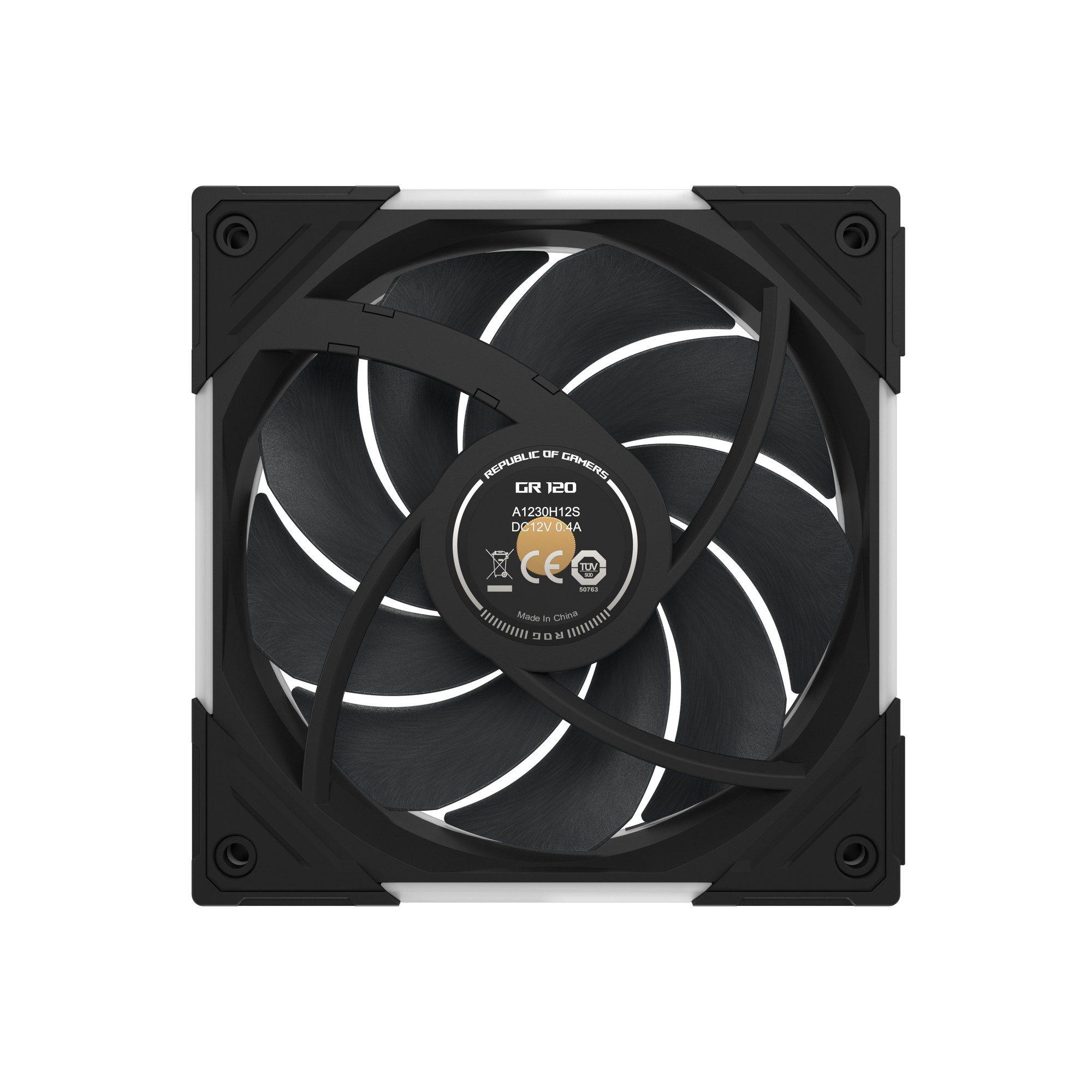 Ventoinha para Caixa de PC ASUS ROG Eurux GR120 ARGB (Preto) — miniatura 12