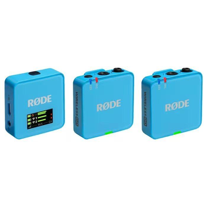 Microfone de Lapela RODE Wireless GO III (Gen 3) (Omnidirecional - 260 m - Azul)