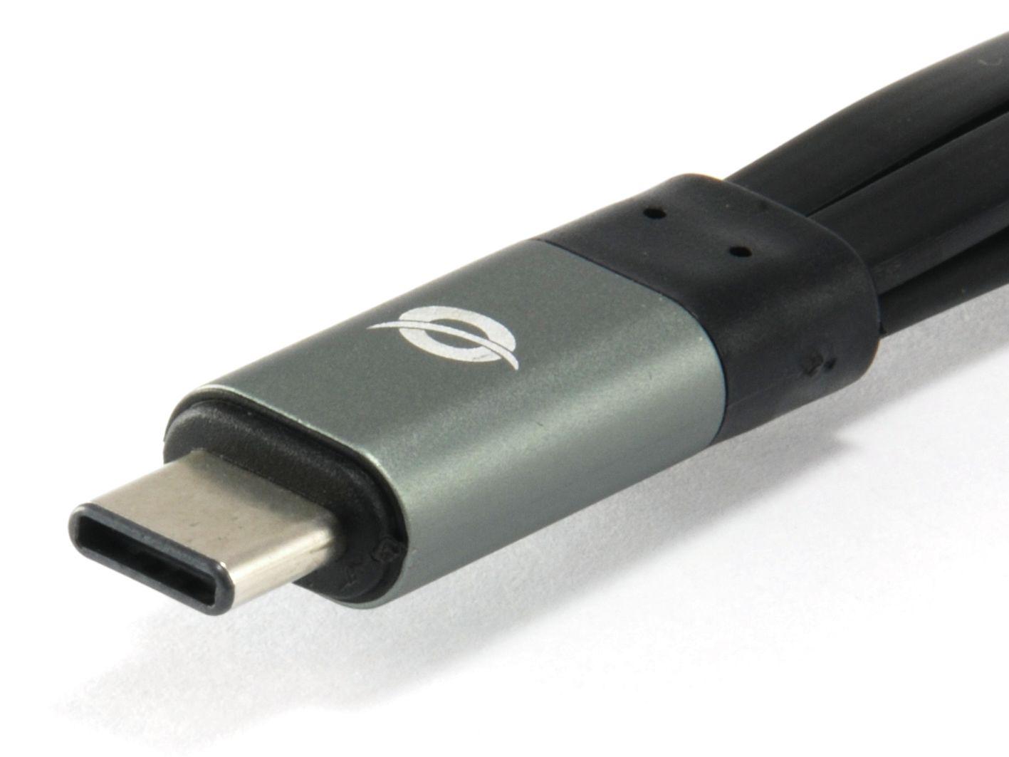 Hub USB-C CONCEPTRONIC HUBBIES01G (Cinzento) — miniatura 4