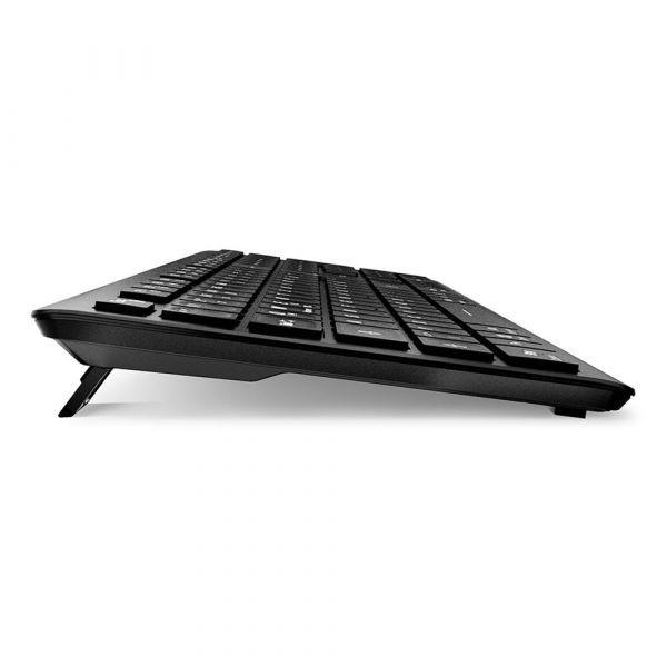 Teclado SHARKOON OfficePal K30W (Alemão - Teclas tesoura - USB - Preto), miniatura 5