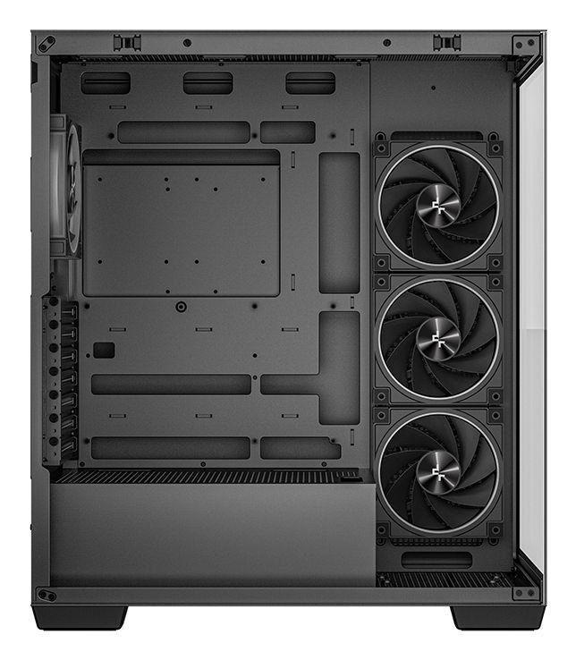 Caixa PC DEEPCOOL CG580 4F V2 (ATX, ITX, micro ATX - ATX, PS2 - Midi Tower - Preto) — miniatura 4