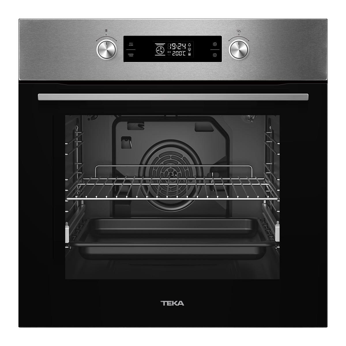 Forno Encastre TEKA HCB6375P (3200 W - Rotativo, toque - Altura 59,5 cm - Inox)