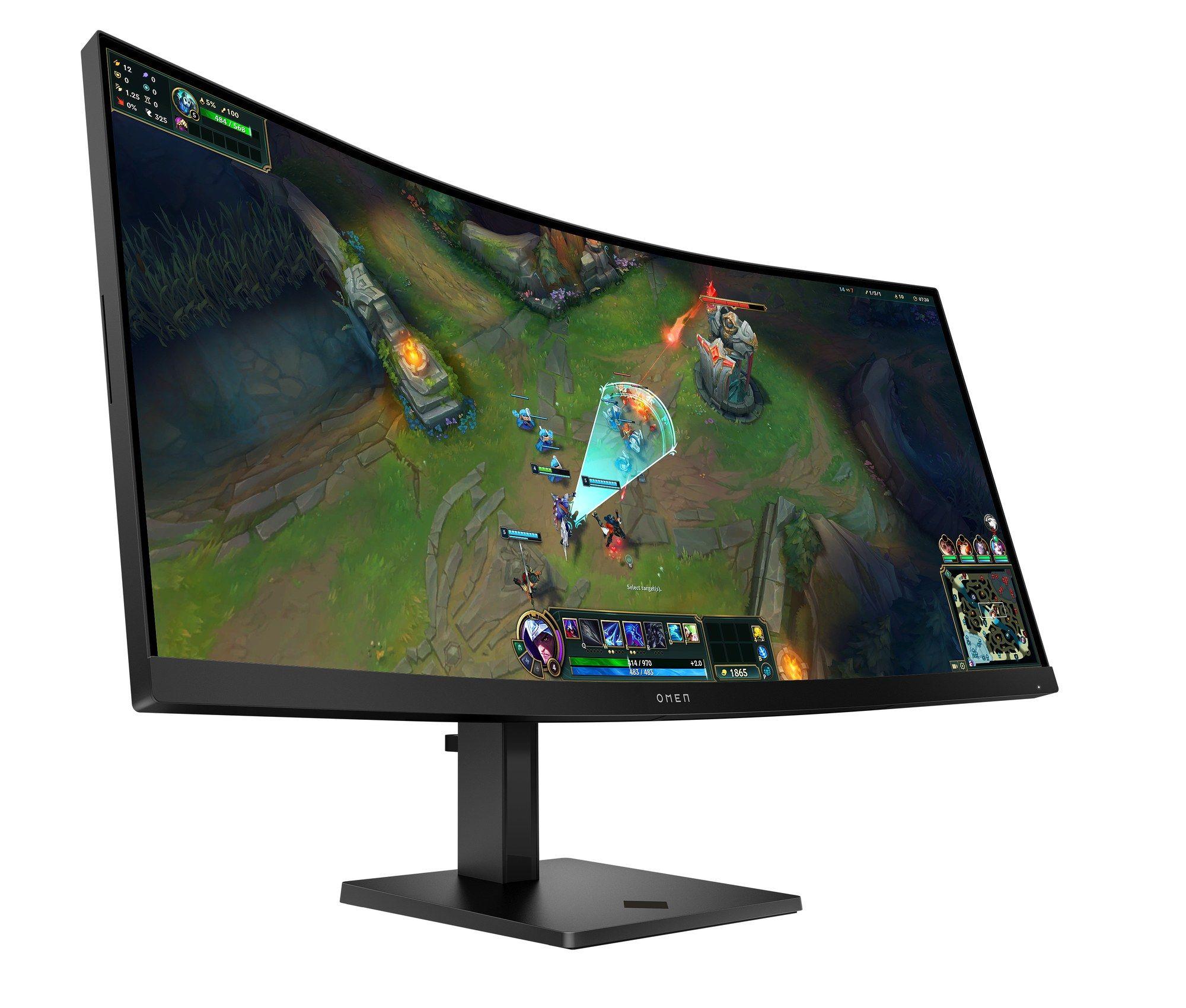 Monitor Gaming Curvo HP OMEN 34C G2 (34" - VA - 180 Hz - Preto), miniatura 2