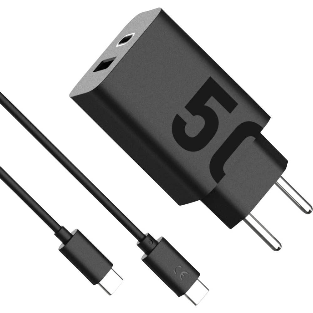 Carregador de Dispositivos Móveis MOTOROLA TurboPower 50W (50 W - Preto)