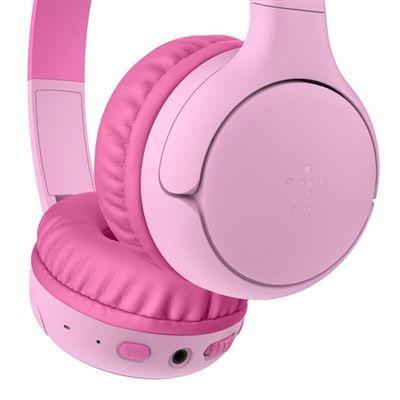 Auscultadores BELKIN Soundform Mini 2 (On-Ear - Com fios e sem fios - Rosa), miniatura 2