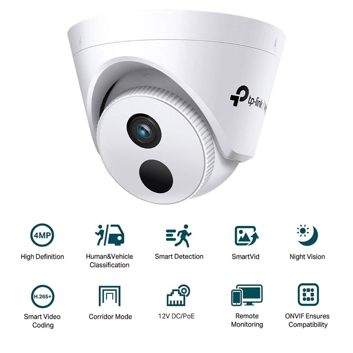 Câmara de Segurança IP TP-LINK VIGI C440I 4MM (H.264, H.264+, H.265, H.265+ - Interior - Plástico - Branco), miniatura 2