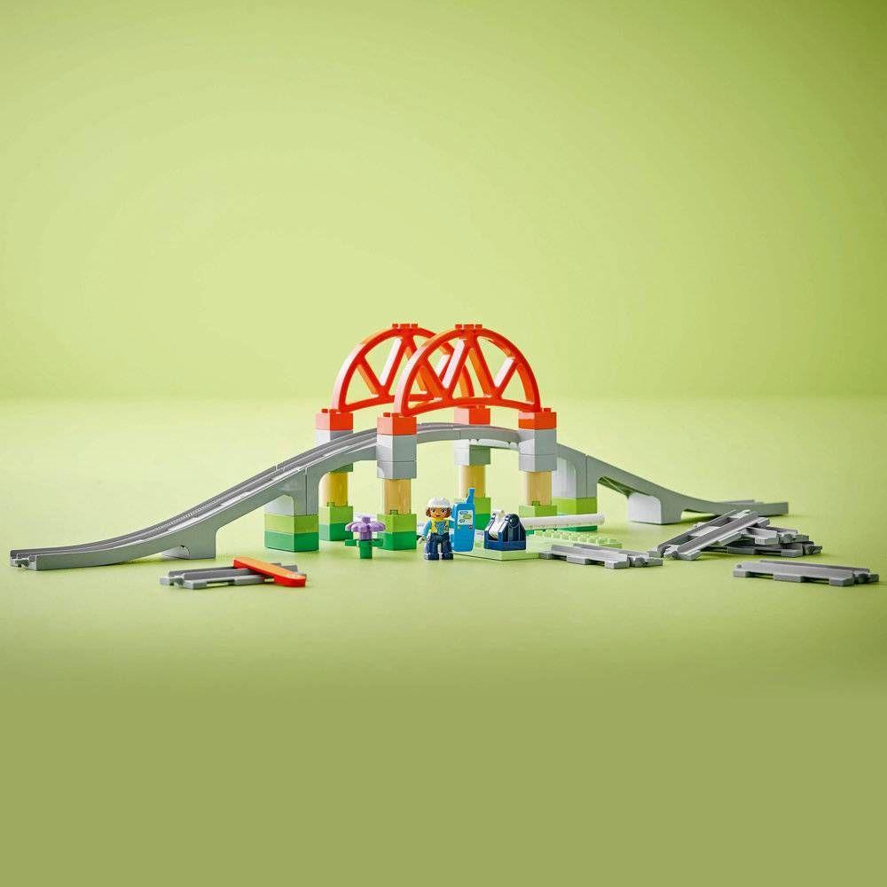 LEGO 10426 Duplo Set de Expansão de Ponte e Carris para Comboio (2+ anos - 42 peças), miniatura 6