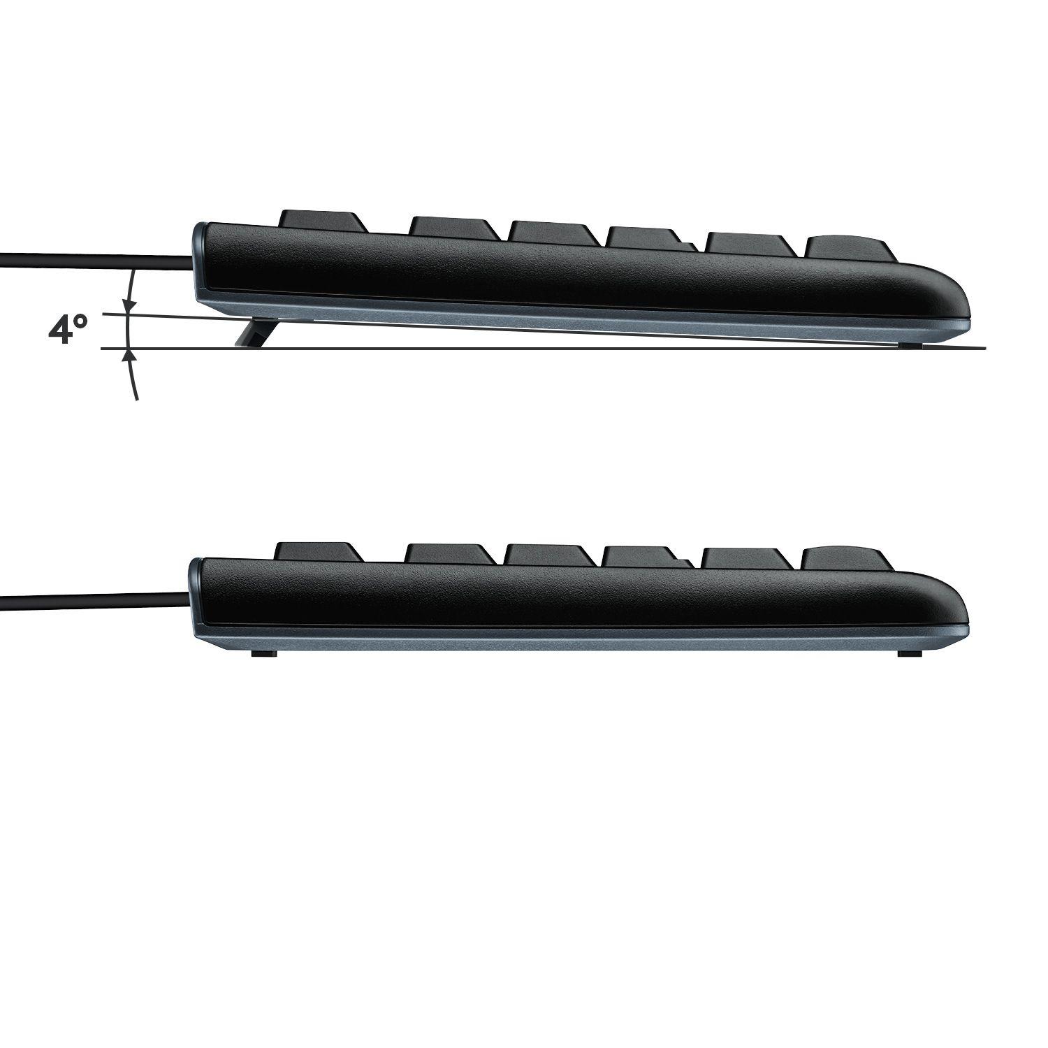 Teclado LOGITECH K120 (Holandês - Tamanho completo - USB - Preto) — miniatura 9