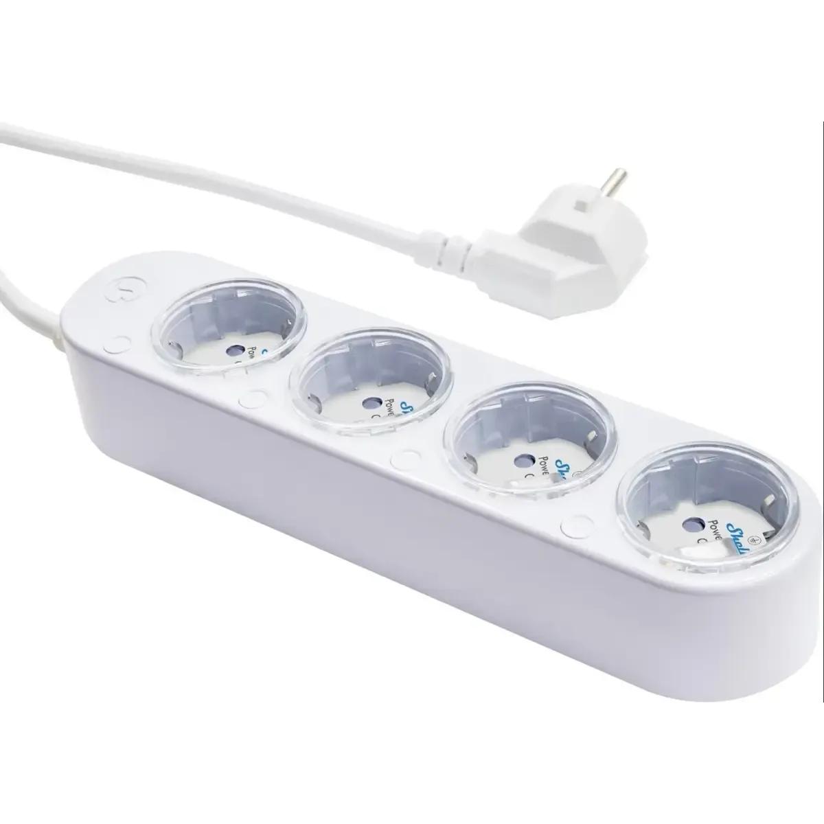 Régua de Tomadas Inteligentes SHELLY Power Strip 4 Gen4 (Branco) — miniatura 2