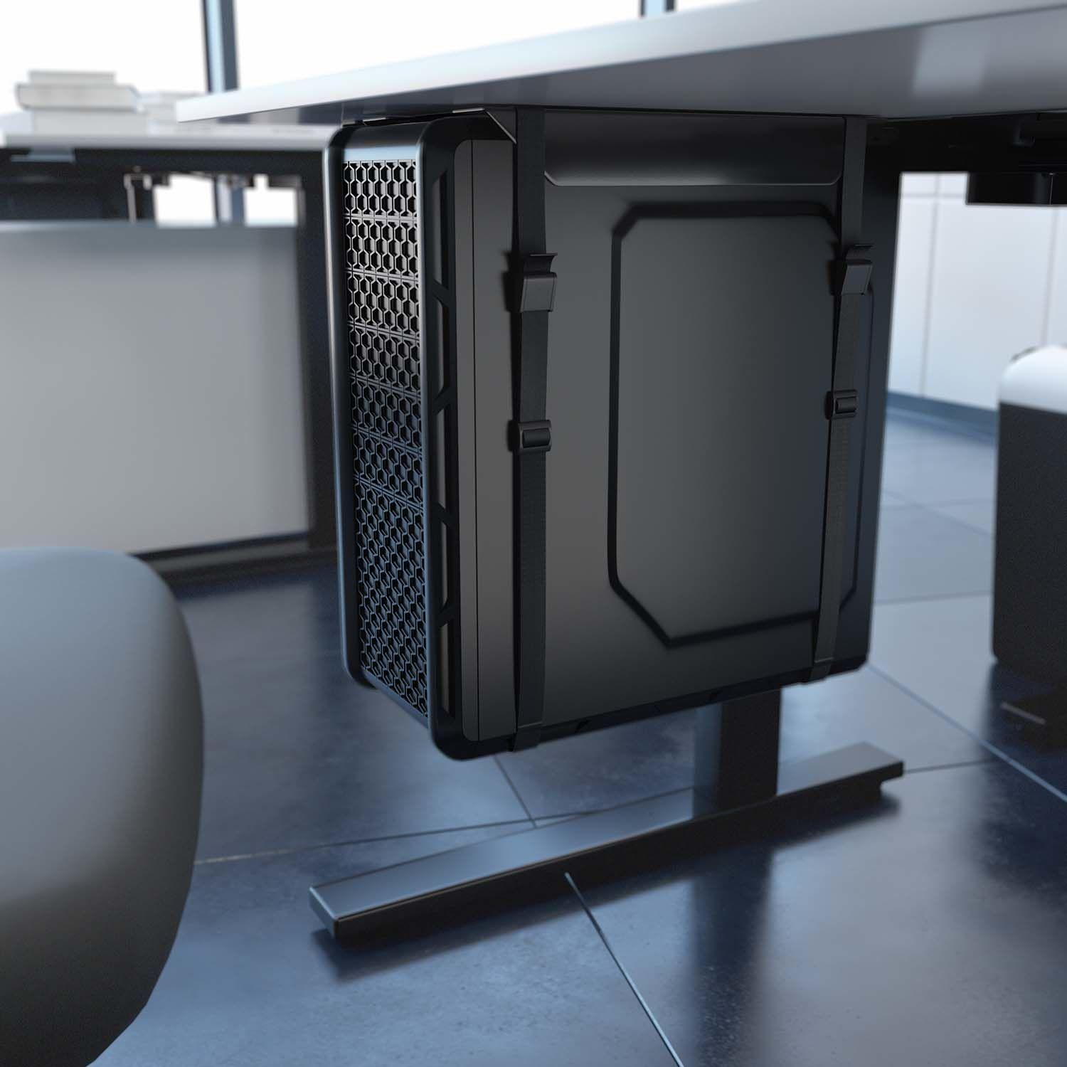 Suporte para CPU sob Secretária AISENS MPC07-209 (Preto), miniatura 4