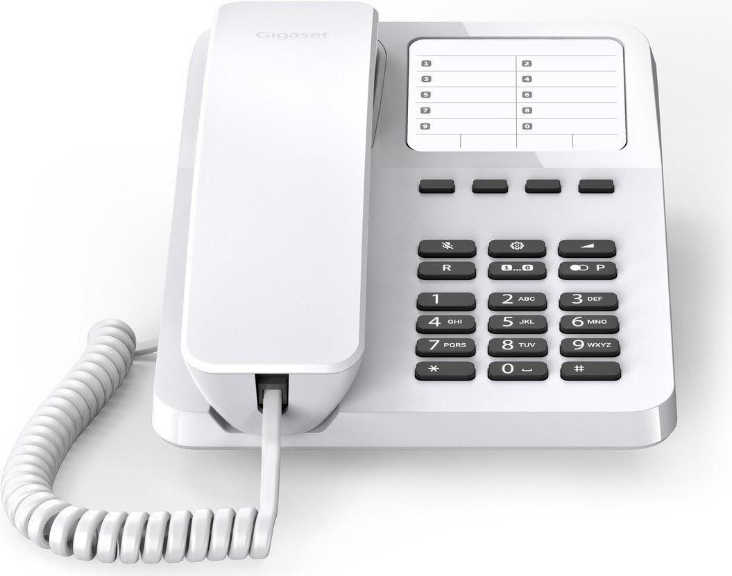 Telefone com Fios GIGASET DESK 400 (Branco)